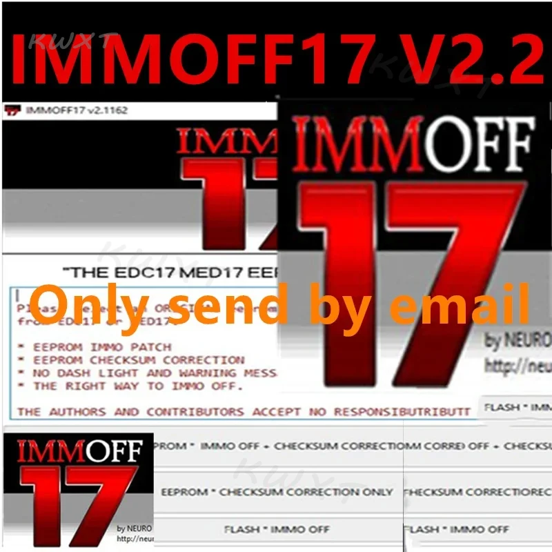 

Lastest iMMOFF17 Software EDC17 Immo Off Ecu Program NEURO TUNING Immoff17 Disabler With Install Video Guide