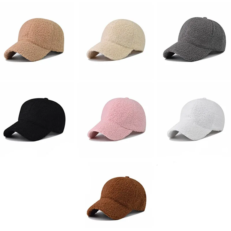 New Casual Outdoor Warm Winter Cap Girl Women Adjustable Artificial Lamb Wool Baseball Cap Hip-Hop Hat Visor Man Sun Hat
New Casual Outdoor Warm Winter Cap Girl Women Adjustable Artificial Lamb Wool Baseball Cap Hip-Hop Hat Visor Man Sun Hat