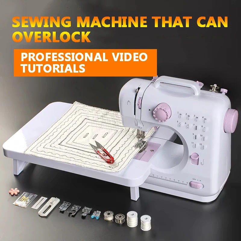Small Desktop Upgraded 505L Sewing Machine Overlocking Machine Electric Household Multi-Functional Sewing Machine
Small Desktop Upgraded 505L Sewing Machine Overlocking Machine Electric Household Multi-Functional Sewing Machine