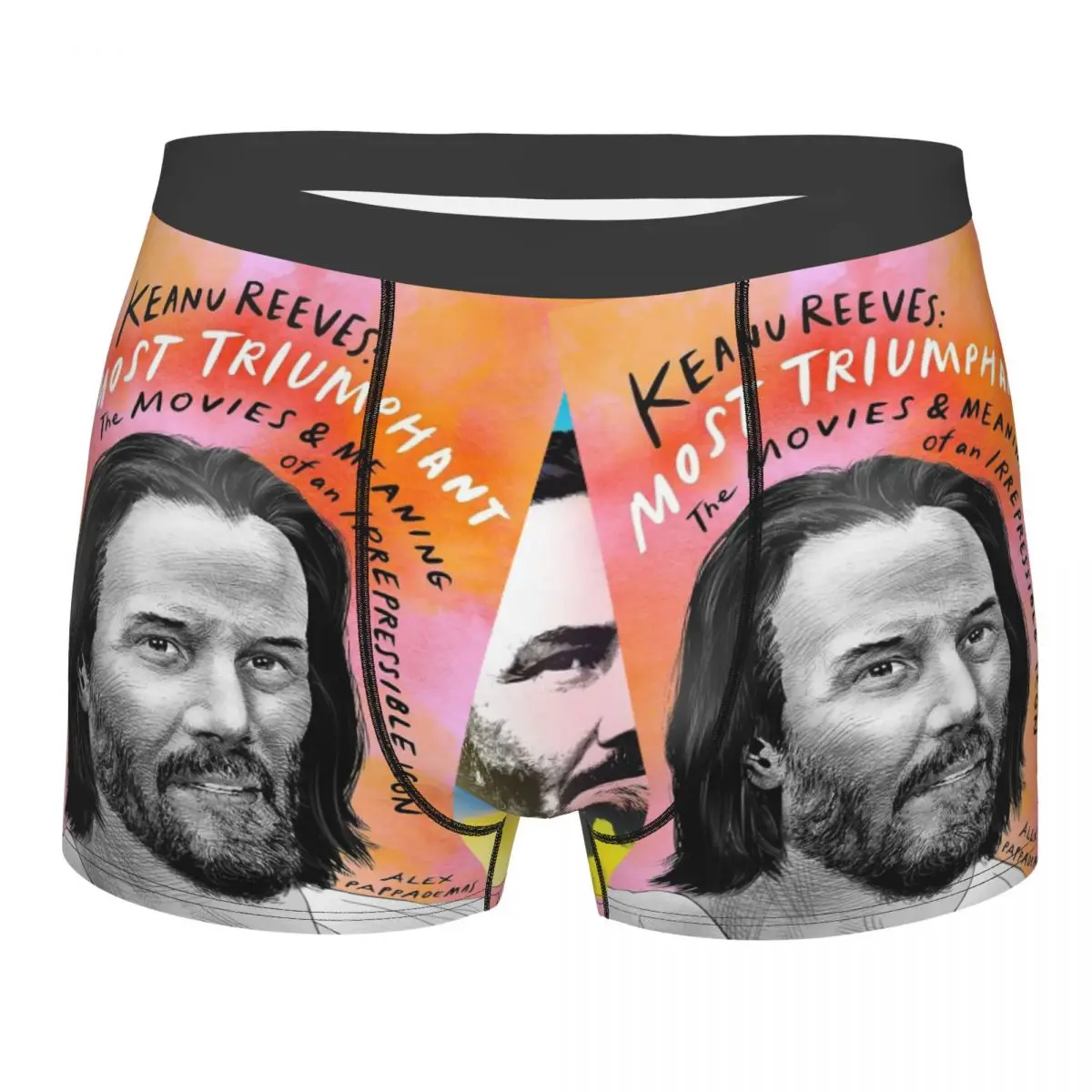 

Keanu Reeves Men's Boxer Briefs special Highly Breathable Underpants High Quality 3D Print Shorts Gift Idea