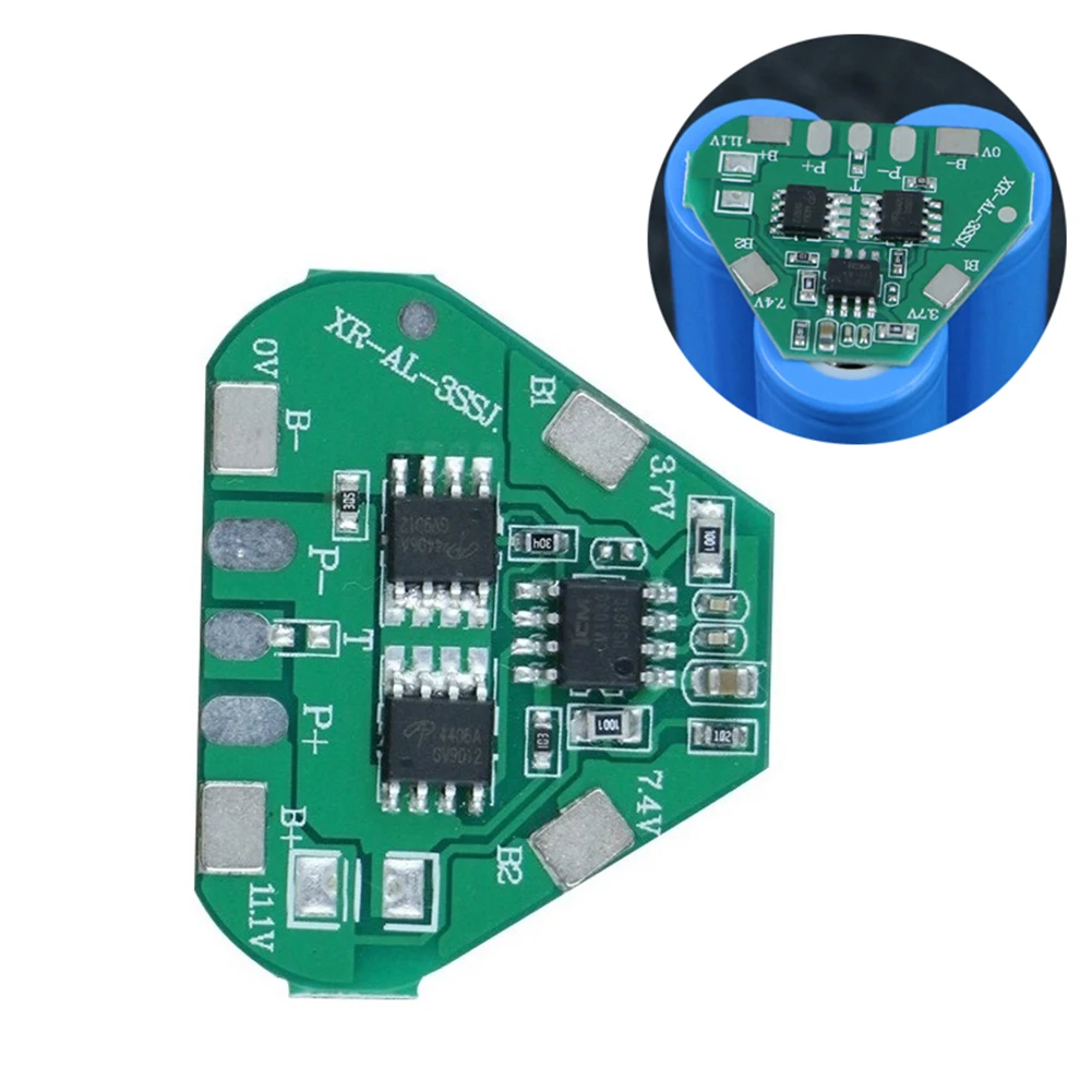Brand New Battery Charger Protection Board For Electrical Tools Power Reliable Replacement 33*27*3.3MM 3S 5A 11.1V
Brand New Battery Charger Protection Board For Electrical Tools Power Reliable Replacement 33*27*3.3MM 3S 5A 11.1V