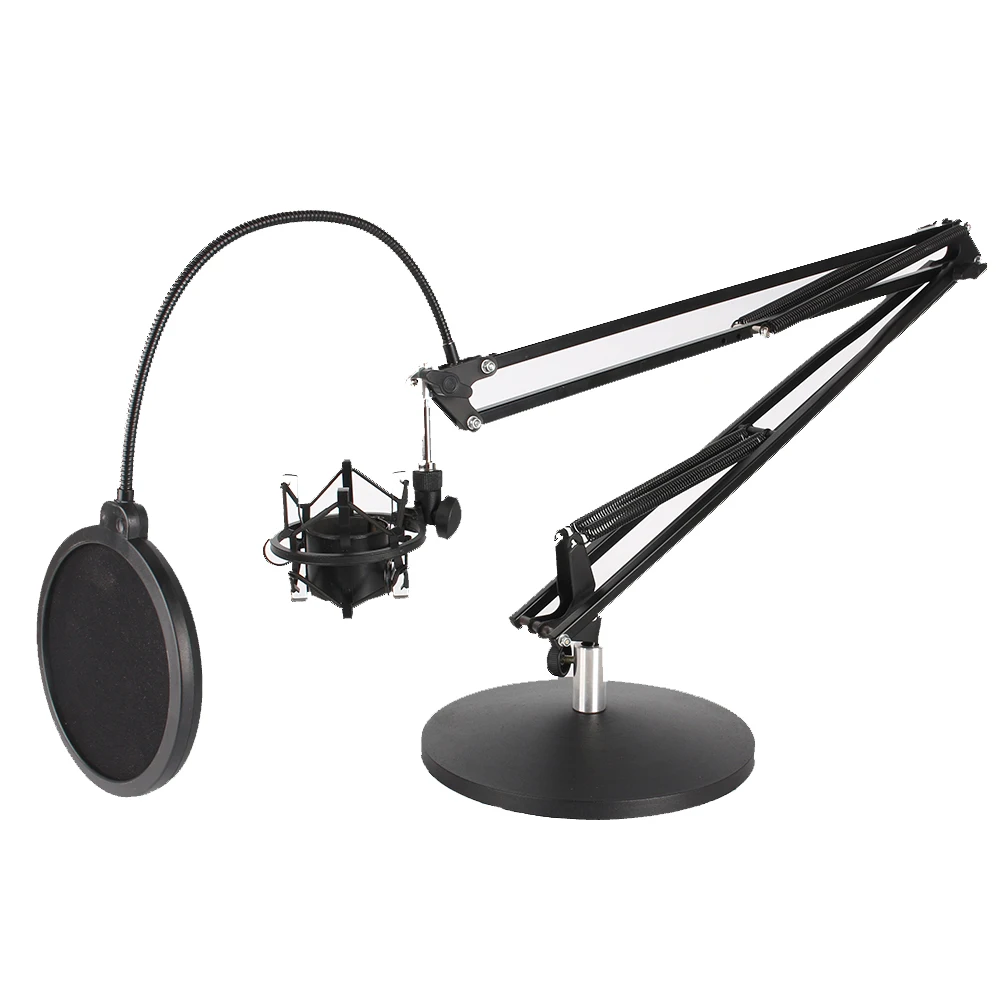 Microphone Cantilever Desktop Mike Holder Table Studio Microfone Stand Recording Mic Arm Professional Microphone Stand
Microphone Cantilever Desktop Mike Holder Table Studio Microfone Stand Recording Mic Arm Professional Microphone Stand