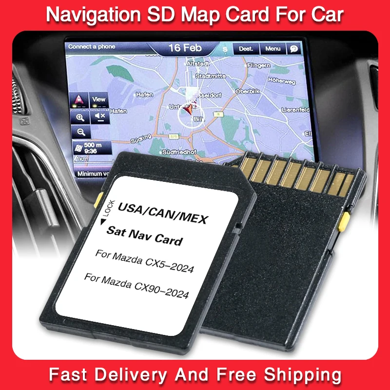Карты США/CAN/MEX для Mazda CX-5 быстрая GPS SD-Карта Навигация 2023 версия Программное обеспечение обновление Быстрая доставка
Карты США/CAN/MEX для Mazda CX-5 быстрая GPS SD-Карта Навигация 2023 версия Программное обеспечение обновление Быстрая доставка
