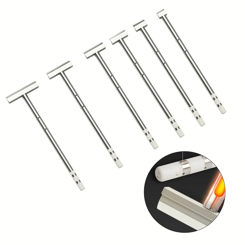 T12 Series Soldering Iron Tips Replacement Spatula Model Heater Solder Head Soldering Tools Rework Station Welding Head
T12 Series Soldering Iron Tips Replacement Spatula Model Heater Solder Head Soldering Tools Rework Station Welding Head