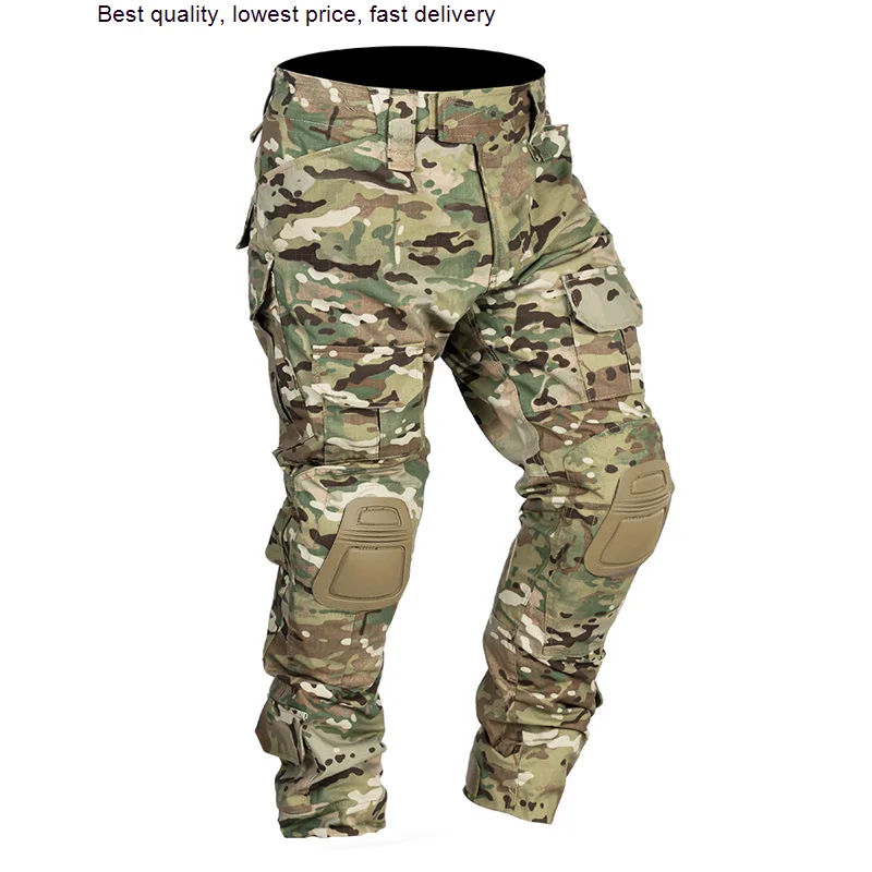 Men Combat Pants With Knee Pads Army Military Airsoft Tactical Cargo Sport Trousers Camouflage Multicam Trekking Hunting Clothes
Men Combat Pants With Knee Pads Army Military Airsoft Tactical Cargo Sport Trousers Camouflage Multicam Trekking Hunting Clothes