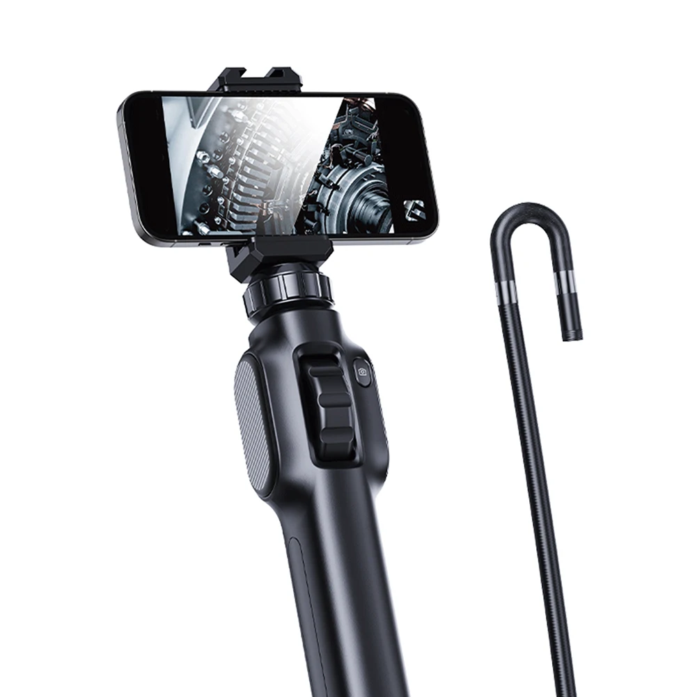 360° Rotary Endoscope Articulation Industrial Endoscope 8mm Cars Inspection Camera With 8 LEDS For IOS Android
360° Rotary Endoscope Articulation Industrial Endoscope 8mm Cars Inspection Camera With 8 LEDS For IOS Android