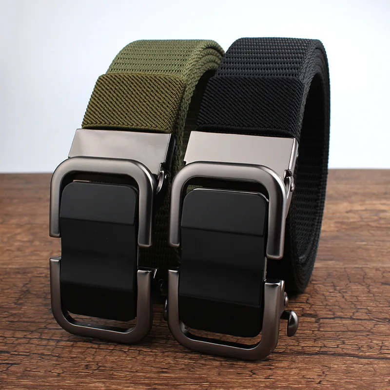New Toothless Alloy Buckle Men Belt Korean Edition High Quality Middle And Youth Outdoor Tactical Hunting Training Leisure Belt
New Toothless Alloy Buckle Men Belt Korean Edition High Quality Middle And Youth Outdoor Tactical Hunting Training Leisure Belt
