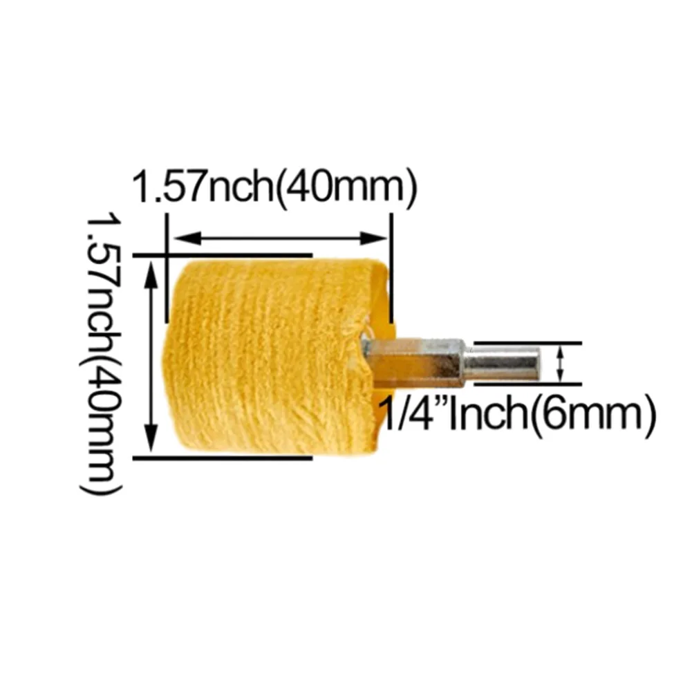 1pc 6mm Shank Polishing Wheel Cloth Buffing Wheel Grinding Head Jewelry Mirror Polish Pad For Grinder Power Tool Accessories
1pc 6mm Shank Polishing Wheel Cloth Buffing Wheel Grinding Head Jewelry Mirror Polish Pad For Grinder Power Tool Accessories