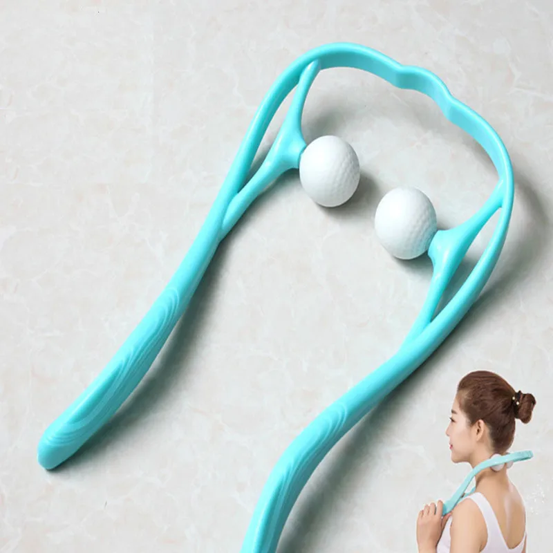 Neck Dual Trigger Point Massager Leg Massage Tool Stress Pressure Relieve Hand Roller Neck Shoulder Massager Lumbar Pain Relief
Neck Dual Trigger Point Massager Leg Massage Tool Stress Pressure Relieve Hand Roller Neck Shoulder Massager Lumbar Pain Relief