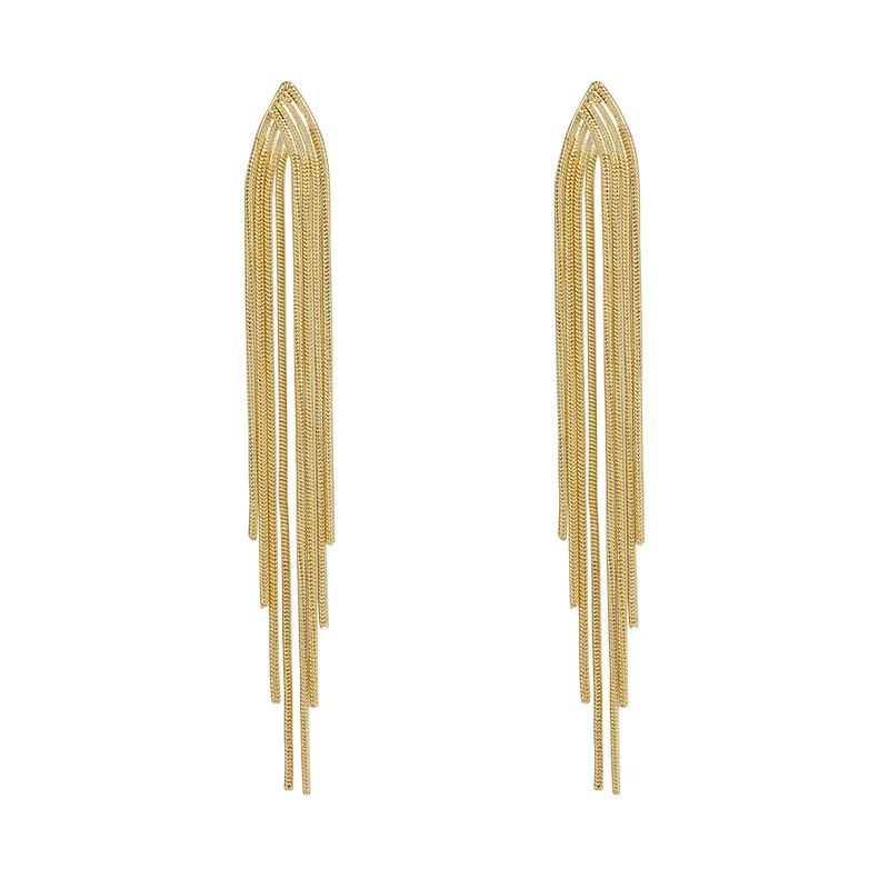 Vintage Long Gold Color Earrings Shiny Thread Tassel Drop Earrings For Women Luxury Hanging Korean Elegant Wedding Party Jewelry 7 Mallzona S636ec2e55588414cbc350e6c255a9501U Vintage Long Gold Color Earrings Shiny Thread Tassel Drop Earrings For Women Luxury Hanging Korean Elegant Wedding Party Jewelry Mallzona