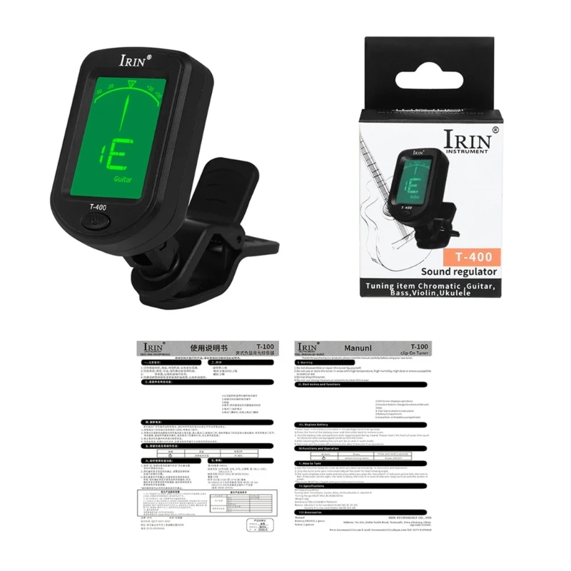 Professional Clip-On Guitar Tuner Universal Digital Clip-On Tone Tuner for Guitar, Bass & Violin Quick & Accurate TOP quality
Professional Clip-On Guitar Tuner Universal Digital Clip-On Tone Tuner for Guitar, Bass & Violin Quick & Accurate TOP quality