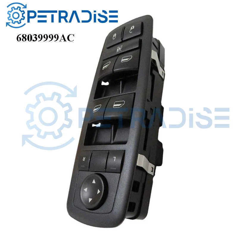 

Power Master Window Switch For Dodge Caravan Journey Jeep Grand Cherokee Chrysler Car Parts OEM 68039999AC 68039999AA 68039999AB