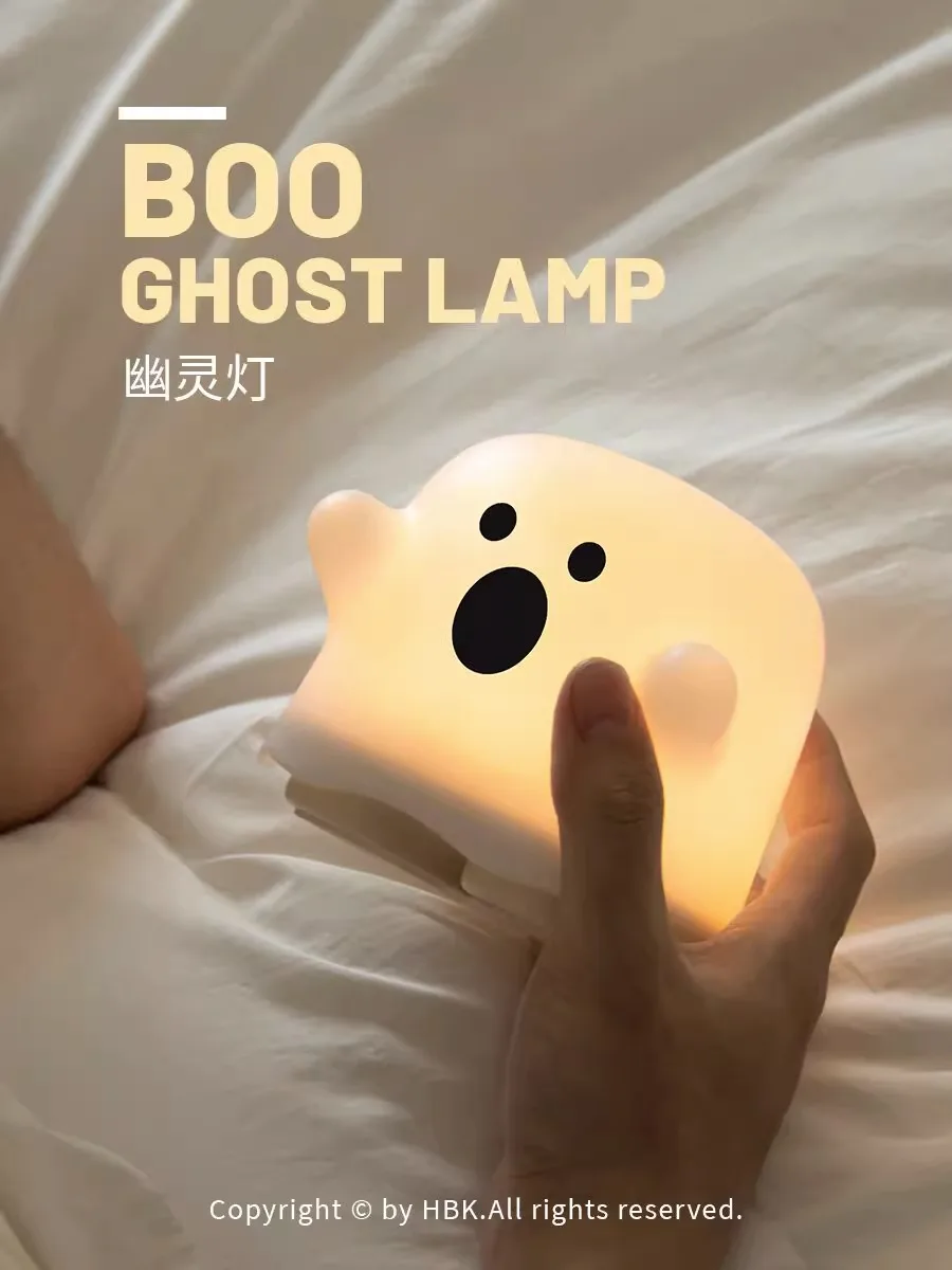 Cute and Creative Ghost Night Light | Fun and Funny Light for Students and Parents Rechargeable Bedroom Birthday Gift
Cute and Creative Ghost Night Light | Fun and Funny Light for Students and Parents Rechargeable Bedroom Birthday Gift