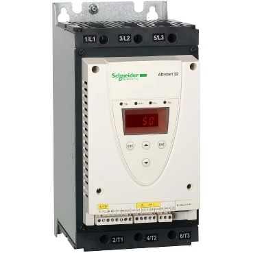 ATS22D62Q soft starter-ATS22-control 220V-power 230V(15kW)/400...440V(30kW) + GV3P40 автоматический выключатель, 3P, 30-40 A
ATS22D62Q soft starter-ATS22-control 220V-power 230V(15kW)/400...440V(30kW) + GV3P40 автоматический выключатель, 3P, 30-40 A