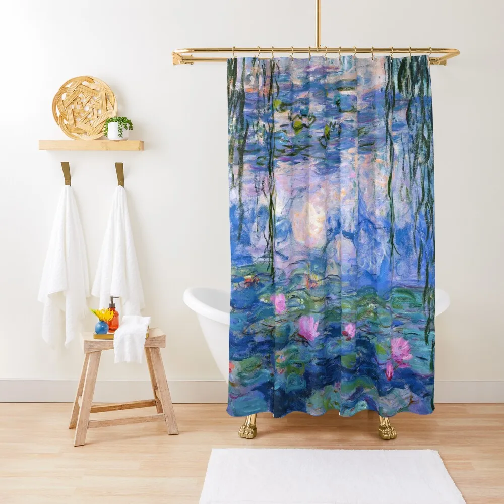Water Lilies Monet Shower Curtain Luxury Bathroom Shower Shower Bath For Bathrooms Waterproof And Anti-Mold Curtain
Water Lilies Monet Shower Curtain Luxury Bathroom Shower Shower Bath For Bathrooms Waterproof And Anti-Mold Curtain