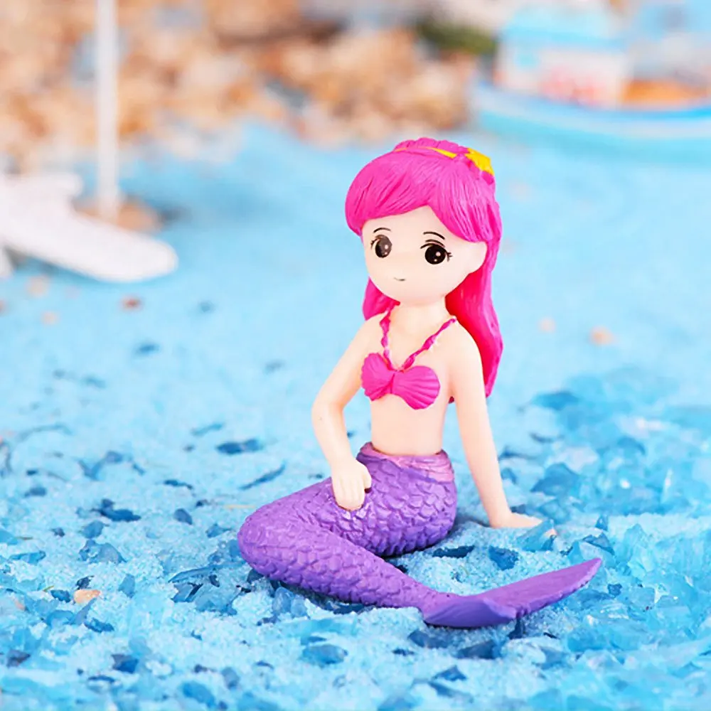 Pretty Little Mermaid Figurines for Aquarium Kawaii Artificial Mermaid Ornaments Fish Tank Handicrafts Desk Aquarium Decoration Pretty Little Mermaid Figurines for Aquarium Kawaii Artificial Mermaid Ornaments Fish Tank Handicrafts Desk Aquarium Decoration