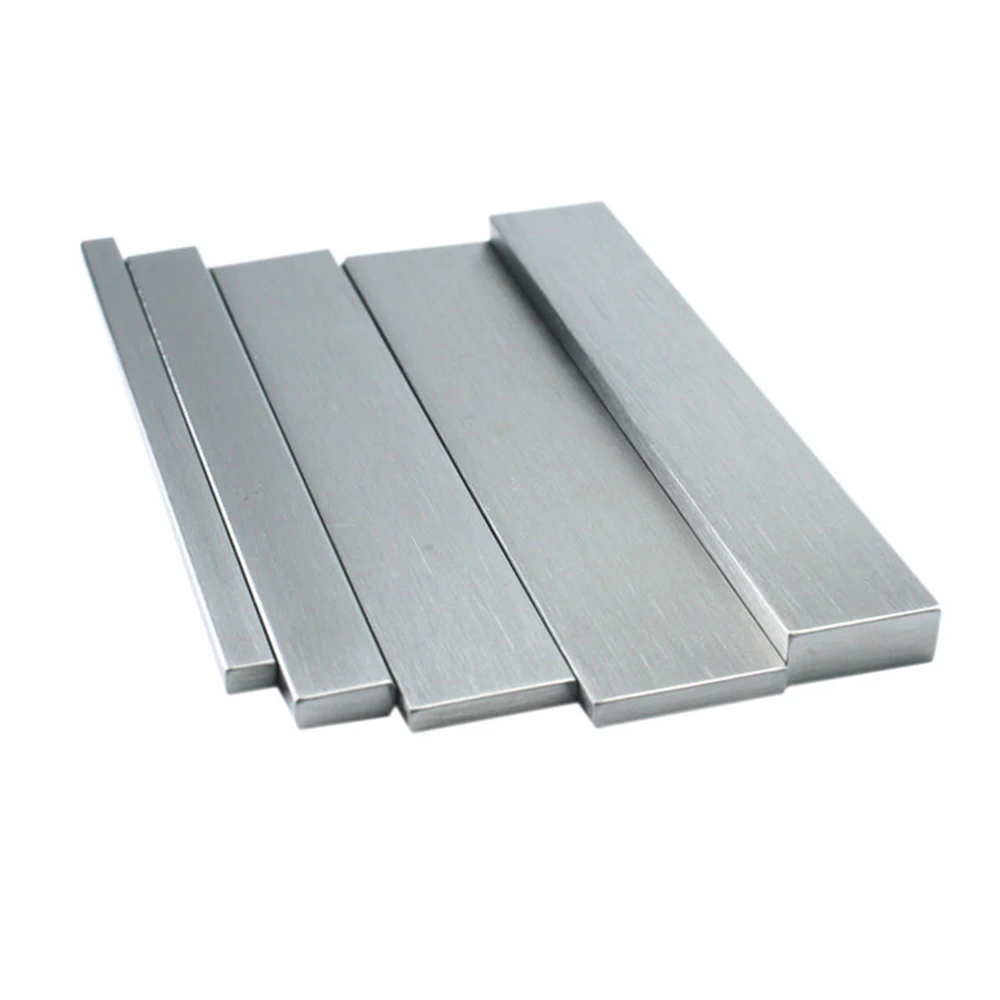 

316 Stainless Steel Bar Plate Rob Length 100mm 200mm 300mm 500mm 800mm 1000mm Thickness 3mm Width 10/15/20/25/30/40/50/60mm