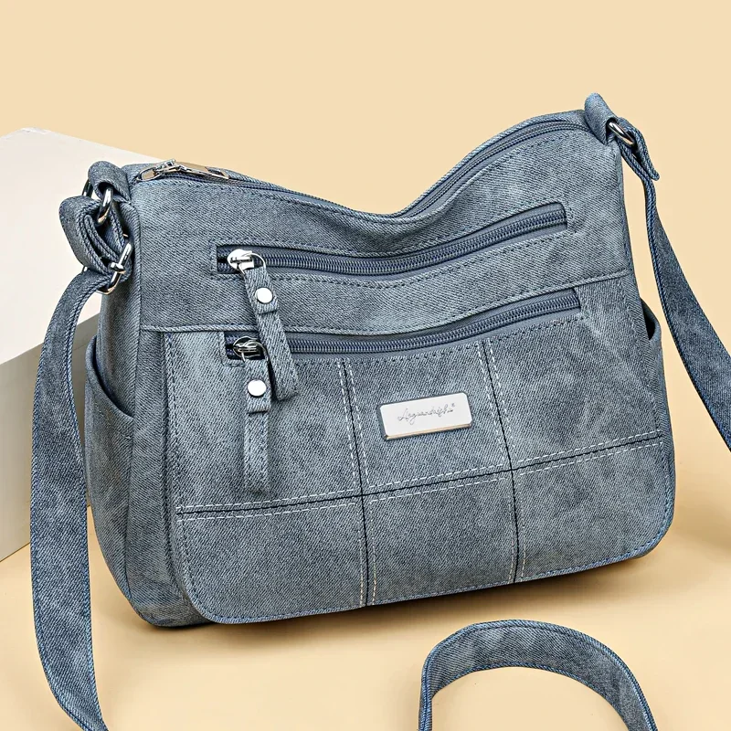 2024 High Quality Zipper Women's Bag New Trendy Shoulder Bag Versatile Casual Large Capacity Commuting Crossbody Bag 배송료 면제
2024 High Quality Zipper Women's Bag New Trendy Shoulder Bag Versatile Casual Large Capacity Commuting Crossbody Bag 배송료 면제