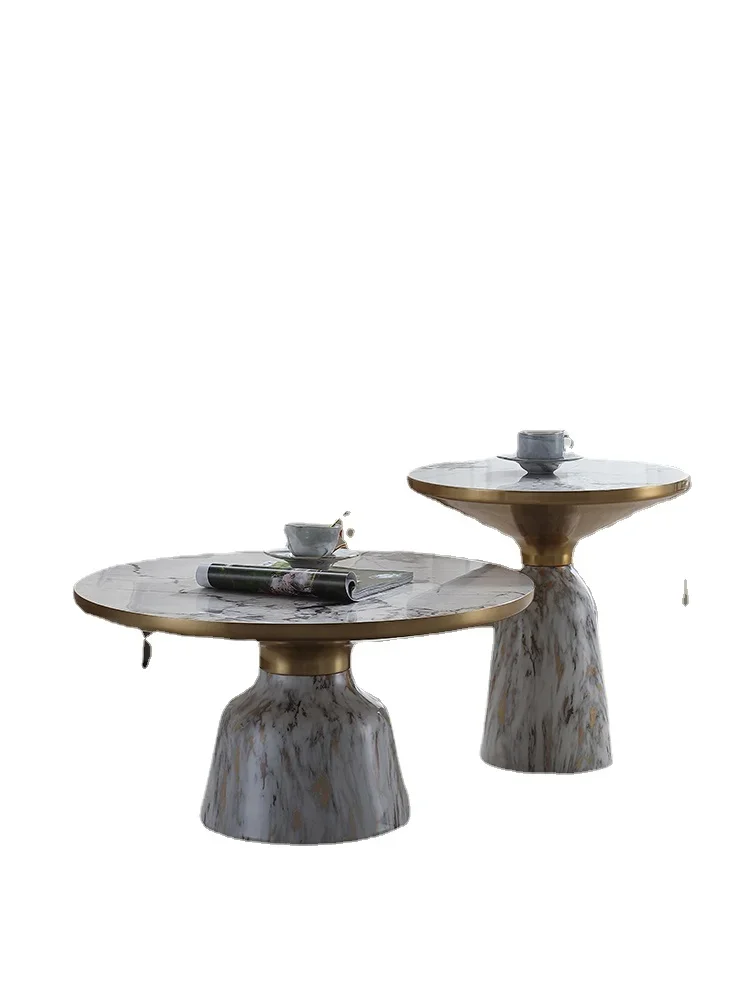 Coffee Table Light Luxury Modern Minimalist Living Room High-Grade Stone Plate round Height Combination Small Table
Coffee Table Light Luxury Modern Minimalist Living Room High-Grade Stone Plate round Height Combination Small Table