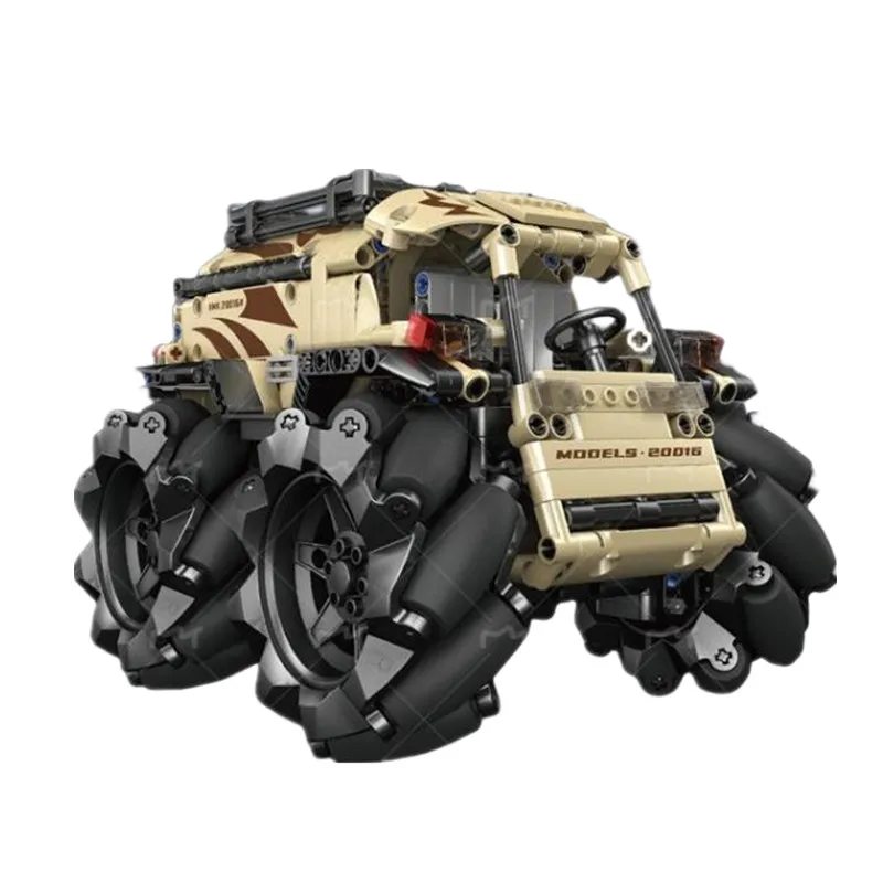 Mould King 20016 Technical Car Building Block Remote Control All-terrain Vehicle Model Engineering Truck Toys Kid Christmas Gift
Mould King 20016 Technical Car Building Block Remote Control All-terrain Vehicle Model Engineering Truck Toys Kid Christmas Gift