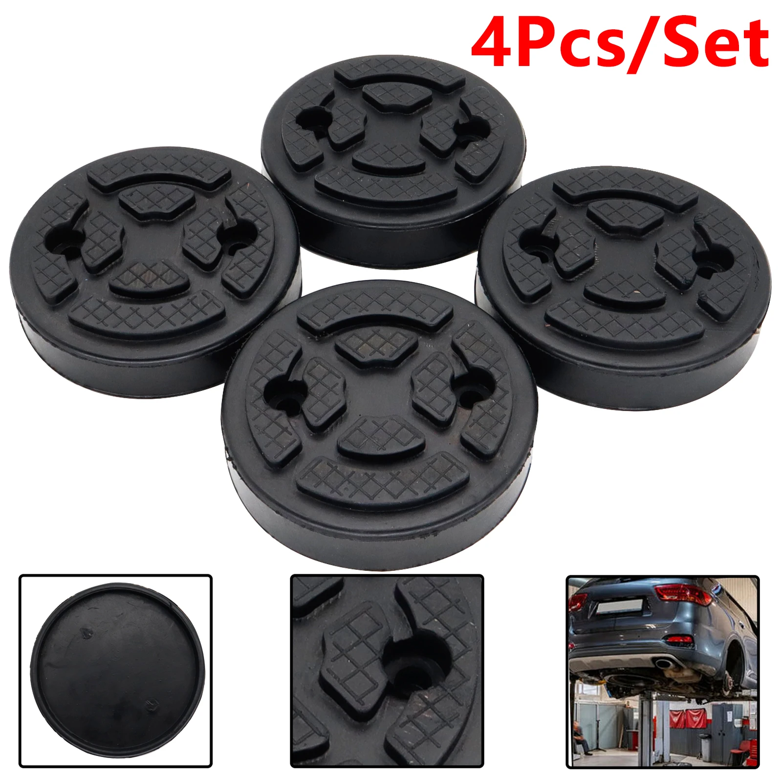4pcs Jack Pad 115mm Diameter Lift Rubber Pad Frame Rail Adapter For Pinch Weld Side lifter Jacks Automotive 2-Post Car Lift Jack
4pcs Jack Pad 115mm Diameter Lift Rubber Pad Frame Rail Adapter For Pinch Weld Side lifter Jacks Automotive 2-Post Car Lift Jack