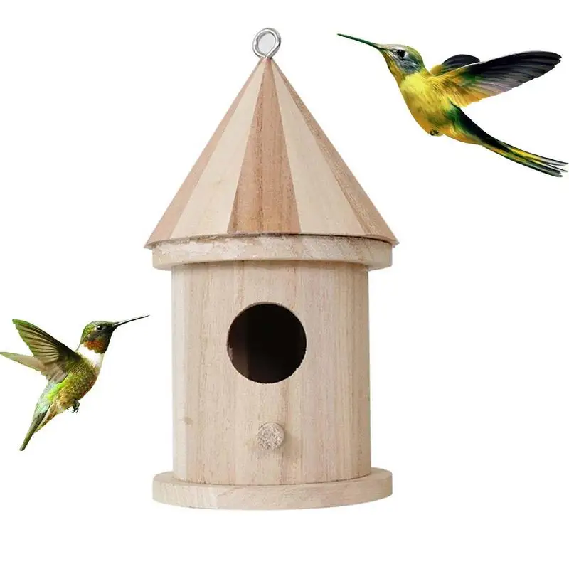 Wooden Bird Nest Hanging Bird House Feeder Kids DIY Crafts For Outdoors Garden Home Birdhouse Wooden Box Dropshipping Bird House
Wooden Bird Nest Hanging Bird House Feeder Kids DIY Crafts For Outdoors Garden Home Birdhouse Wooden Box Dropshipping Bird House
