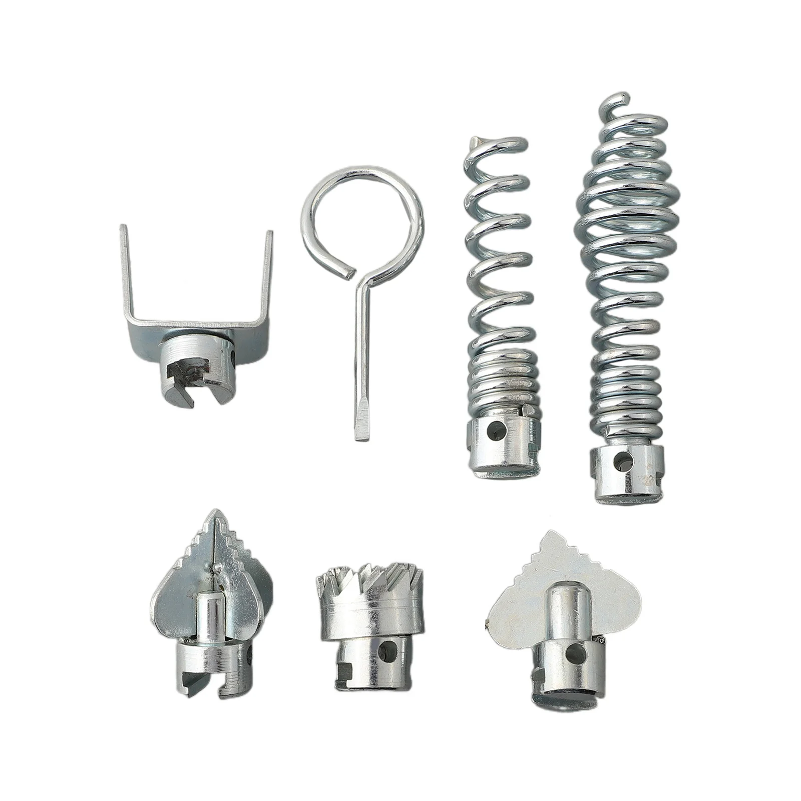 7Pcs Drain Cleaner Cutter Set 16mm Dredging Tools Combination Spring Cutter Head Metal Drain Cleaner For Dredging Machine
7Pcs Drain Cleaner Cutter Set 16mm Dredging Tools Combination Spring Cutter Head Metal Drain Cleaner For Dredging Machine
