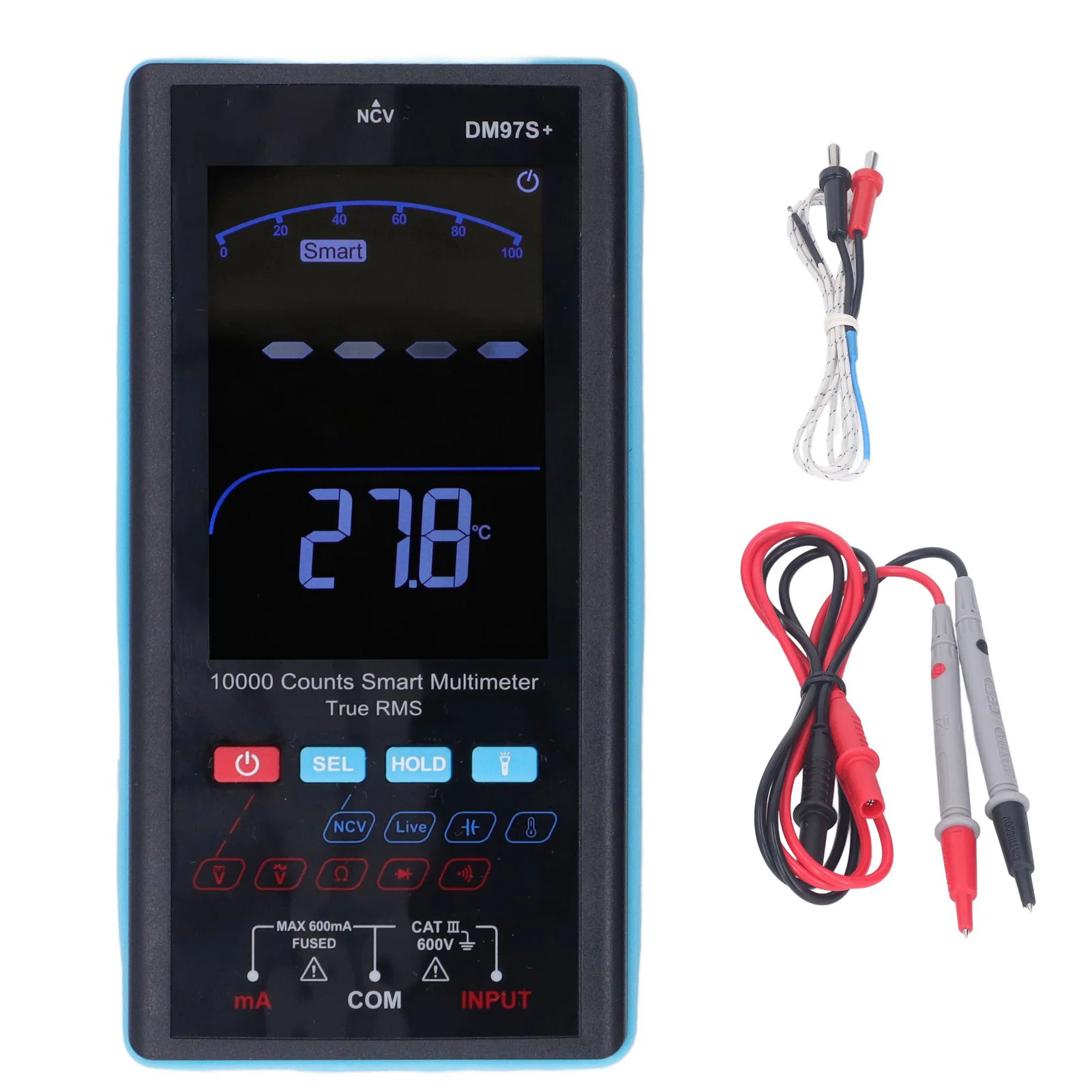 Digital Multimeter Non Contact Accurate Automatic Detection Anti Burn 3.5in Smart Electrical Handheld Meter Digital Multimeter 
Digital Multimeter Non Contact Accurate Automatic Detection Anti Burn 3.5in Smart Electrical Handheld Meter Digital Multimeter