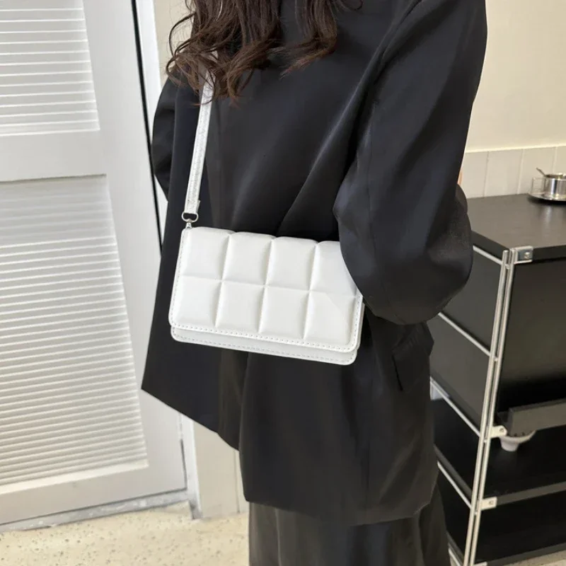 

Autumn Winter New 2024 Female Literary Single-Shoulder Bag Minority Design Cross-Body Bag Trend Women's Bag Bolsos