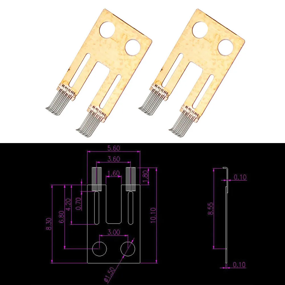 2 Pcs Steering Column Switch Angle Sensor Contact Brush Repair Kit For BMW E65 E66 Metal Car Accessories
2 Pcs Steering Column Switch Angle Sensor Contact Brush Repair Kit For BMW E65 E66 Metal Car Accessories