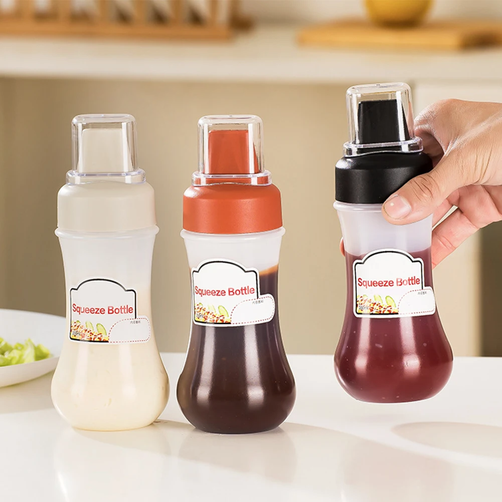 350ml 5 Holes Squeeze Condiment Bottles With Scales Plastic Sauce Bottles For Ketchup Mustard Salad Dressing Kitchen Accessories
350ml 5 Holes Squeeze Condiment Bottles With Scales Plastic Sauce Bottles For Ketchup Mustard Salad Dressing Kitchen Accessories