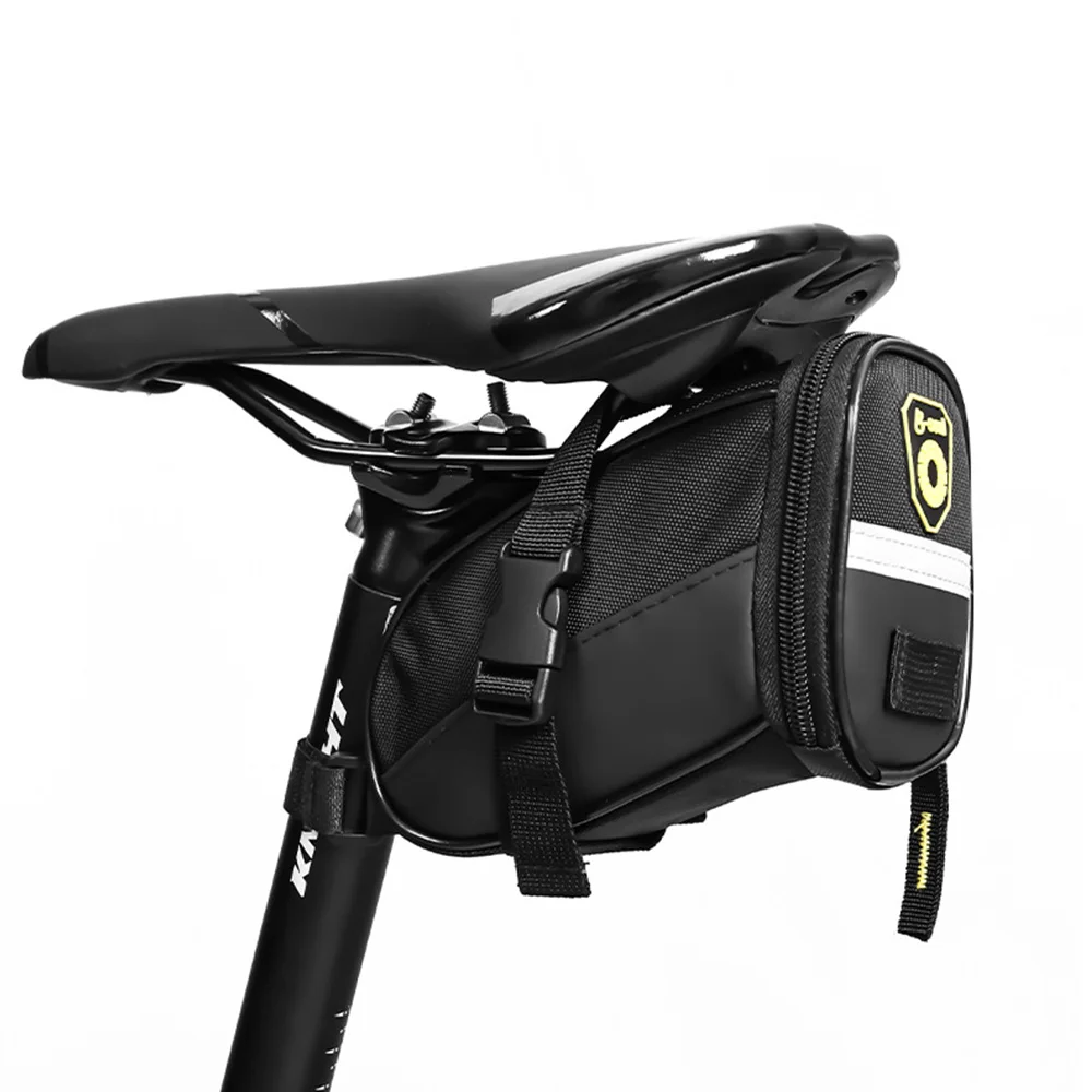 Bike Saddle Bag Small Waterproof Storage Black Tail Rear Pack Accessory Kit Tool Reflective MTB Road Bicycle Bag
Bike Saddle Bag Small Waterproof Storage Black Tail Rear Pack Accessory Kit Tool Reflective MTB Road Bicycle Bag