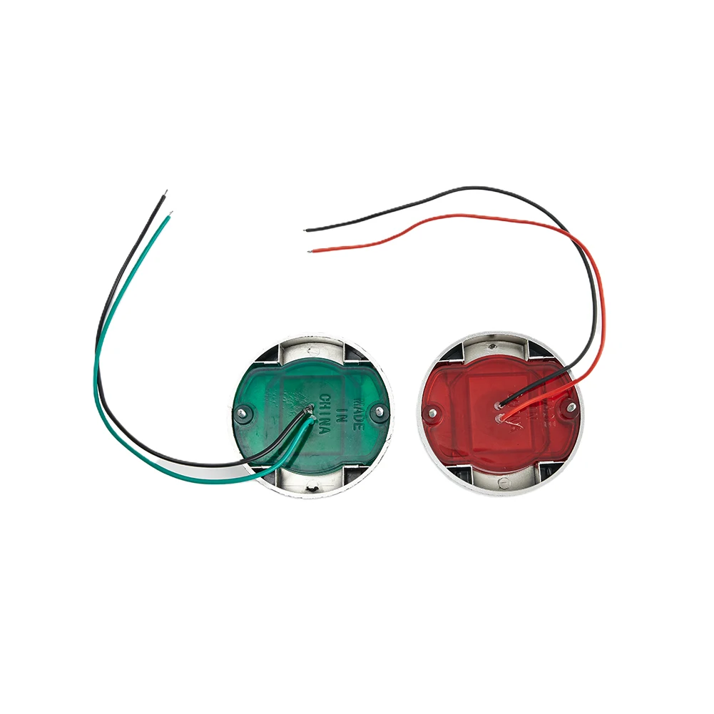 2/4pcs Truck Side Light Marine Lights Waterproof ABS Red Green Ship Signal Light Universal Width Light Van Bus Tractor
2/4pcs Truck Side Light Marine Lights Waterproof ABS Red Green Ship Signal Light Universal Width Light Van Bus Tractor