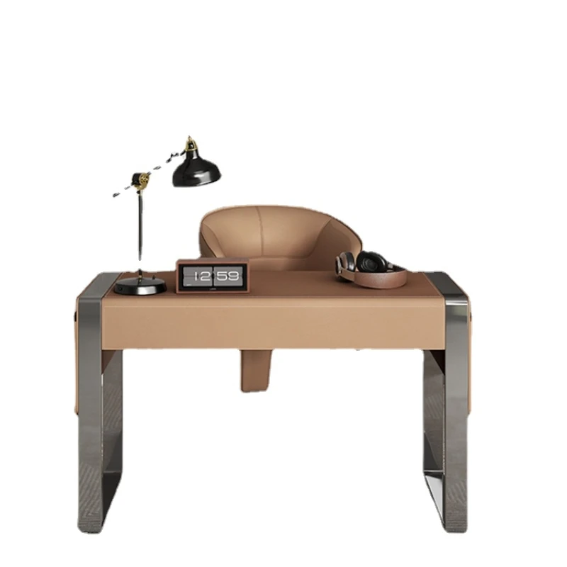 XL Computer Desk -Style Light Luxury Minimalist Saddle Leather Living Room Bedroom Study Table
XL Computer Desk -Style Light Luxury Minimalist Saddle Leather Living Room Bedroom Study Table