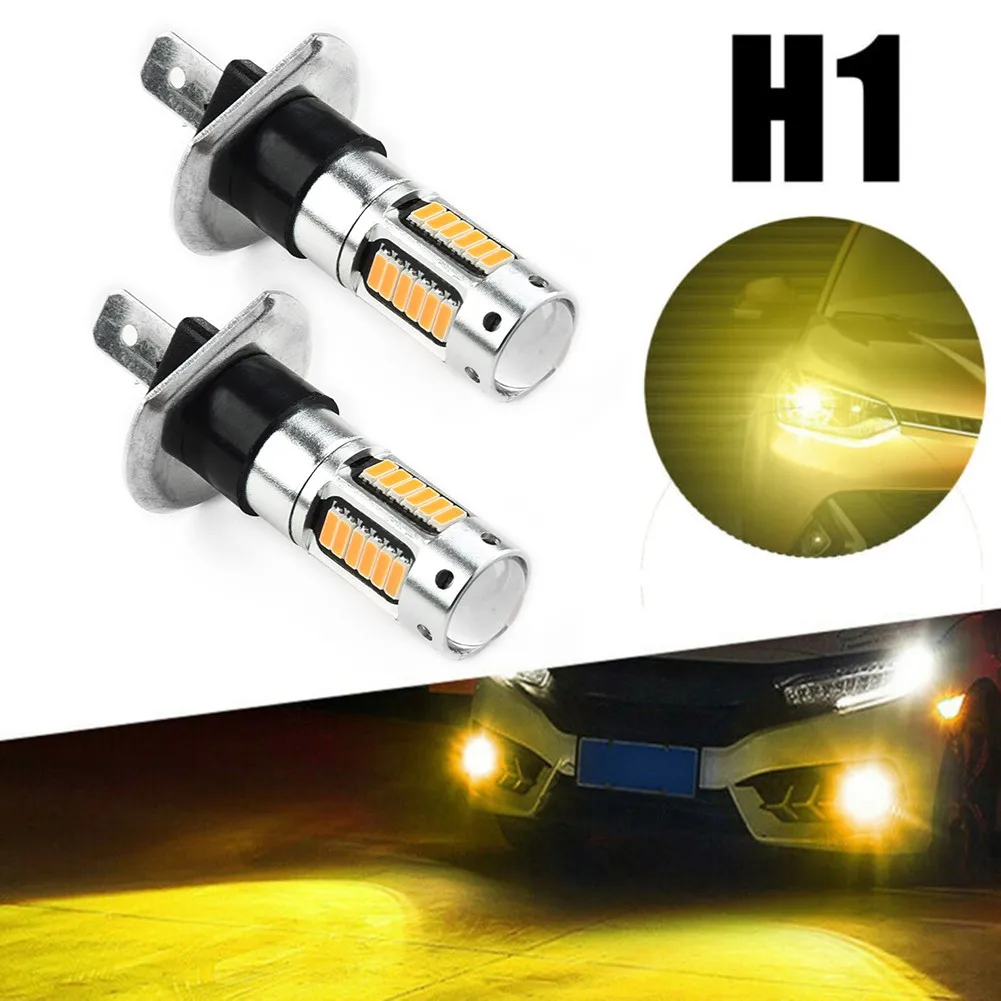 2PCS H1 LED 3000k Yellow High Power 50W Fog Light Bulb Driving Lamp Bright Amber Car Automobiles Accessories
2PCS H1 LED 3000k Yellow High Power 50W Fog Light Bulb Driving Lamp Bright Amber Car Automobiles Accessories
