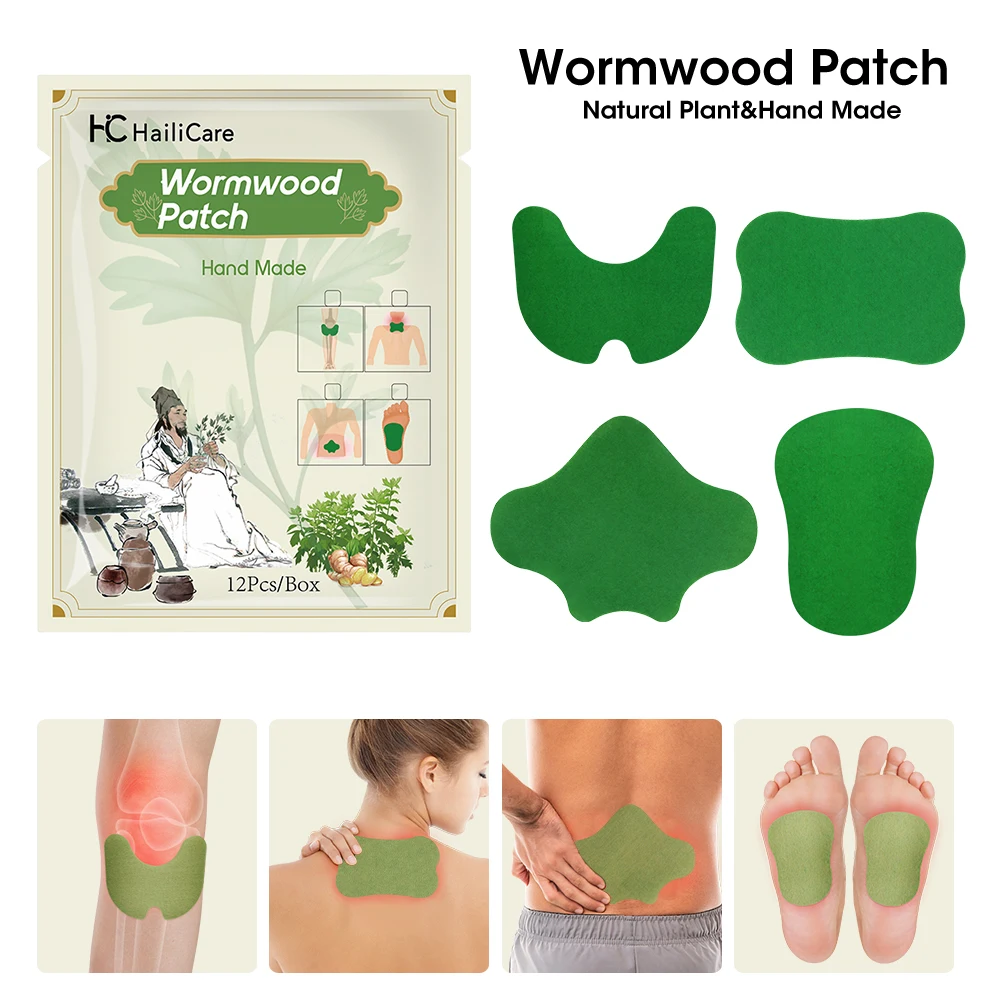 12pcs Wormwood Knee Plaster Back Neck Knee Patch Extract Analgesic Cartilage Pain Relieving Patch Self-Heating Herbal Sticker
12pcs Wormwood Knee Plaster Back Neck Knee Patch Extract Analgesic Cartilage Pain Relieving Patch Self-Heating Herbal Sticker