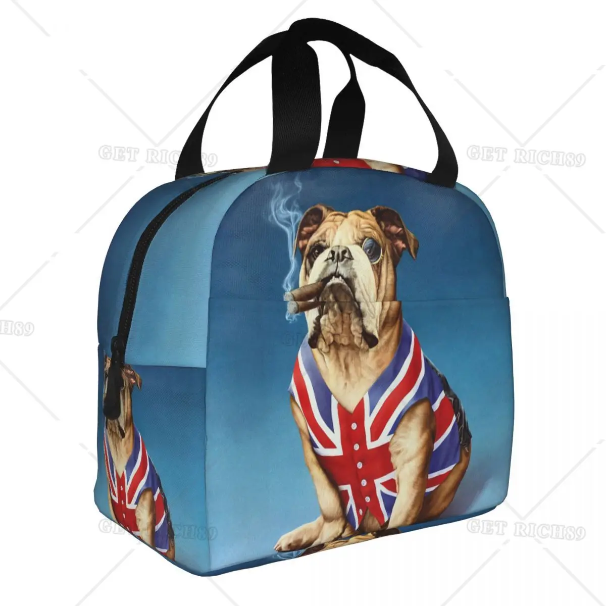 Funny British Dog English Bulldog Lunch Box for Women Portable Leakproof Cooler Thermal Food Insulated Lunch Bag Kids School
Funny British Dog English Bulldog Lunch Box for Women Portable Leakproof Cooler Thermal Food Insulated Lunch Bag Kids School
