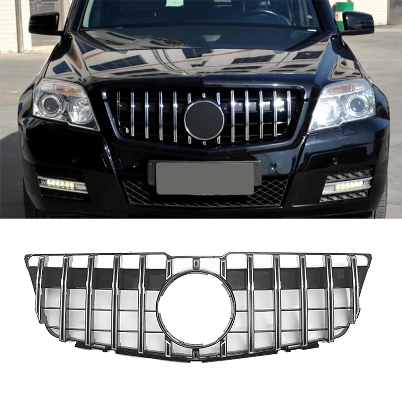 

For Mercedes-Benz GLK Class X204 GLK260 GLK300 GLK350 2008-2012 ABS Grills Front Bumper Grille Hood Tuning Racing Grill