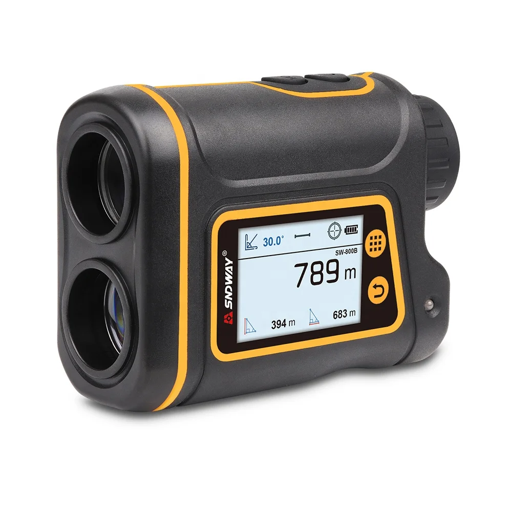 Outdoor 800m dual mode digital telescope laser range finder for hunting with 6X magnification SW-800B
Outdoor 800m dual mode digital telescope laser range finder for hunting with 6X magnification SW-800B