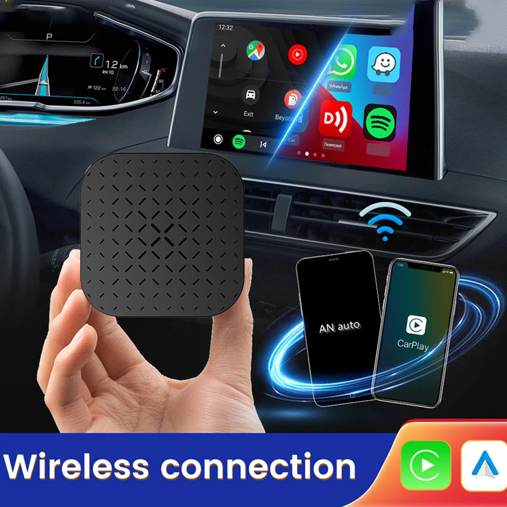 Wireless CarPlay AN Auto TV Box AN 11.0 CarPlay Ai Box Built-in 2G+16G Basic Accessories For Vehicles
Wireless CarPlay AN Auto TV Box AN 11.0 CarPlay Ai Box Built-in 2G+16G Basic Accessories For Vehicles