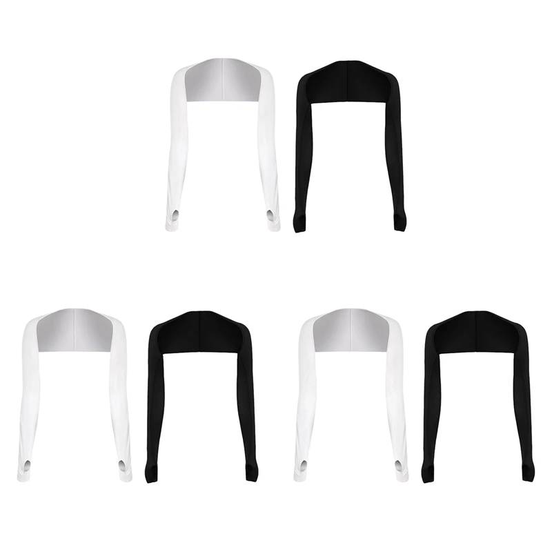 NEW-3Pairs охлаждающая шаль, рукава, Солнцезащитная шаль, шаль для гольфа, защита от УФ-лучей, рукава с отверстием для пальцев для езды на велосипеде
NEW-3Pairs охлаждающая шаль, рукава, Солнцезащитная шаль, шаль для гольфа, защита от УФ-лучей, рукава с отверстием для пальцев для езды на велосипеде