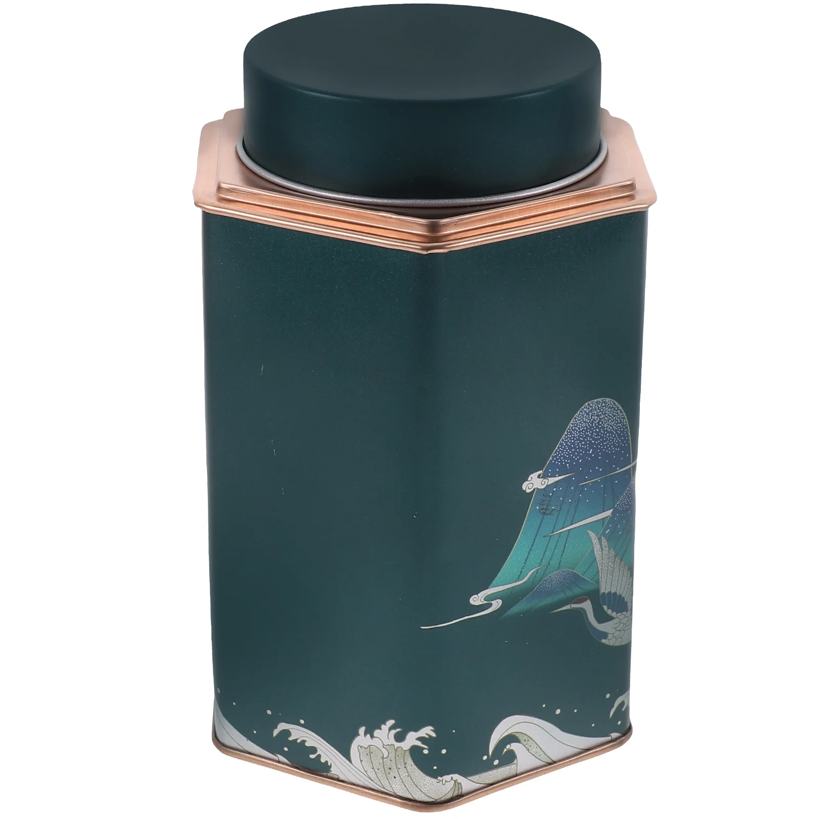 Tea Tin Can Decorative Canister Sealing Storage Container Jar Kitchen Canisters
Tea Tin Can Decorative Canister Sealing Storage Container Jar Kitchen Canisters