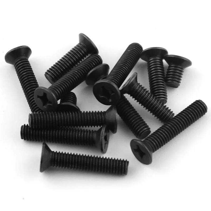 50pcs. Micro Small Black Conical Head Philips Flat Carbon Steel Screw For Laptop M2.5 M3 Length 4mm/5mm/6mm/8mm
50pcs. Micro Small Black Conical Head Philips Flat Carbon Steel Screw For Laptop M2.5 M3 Length 4mm/5mm/6mm/8mm