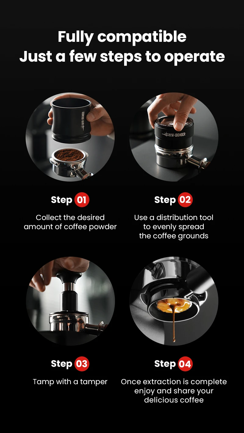 Premium Espresso Shaker Funnel for Coffee Lovers Premium Espresso Shaker Funnel for Coffee Lovers