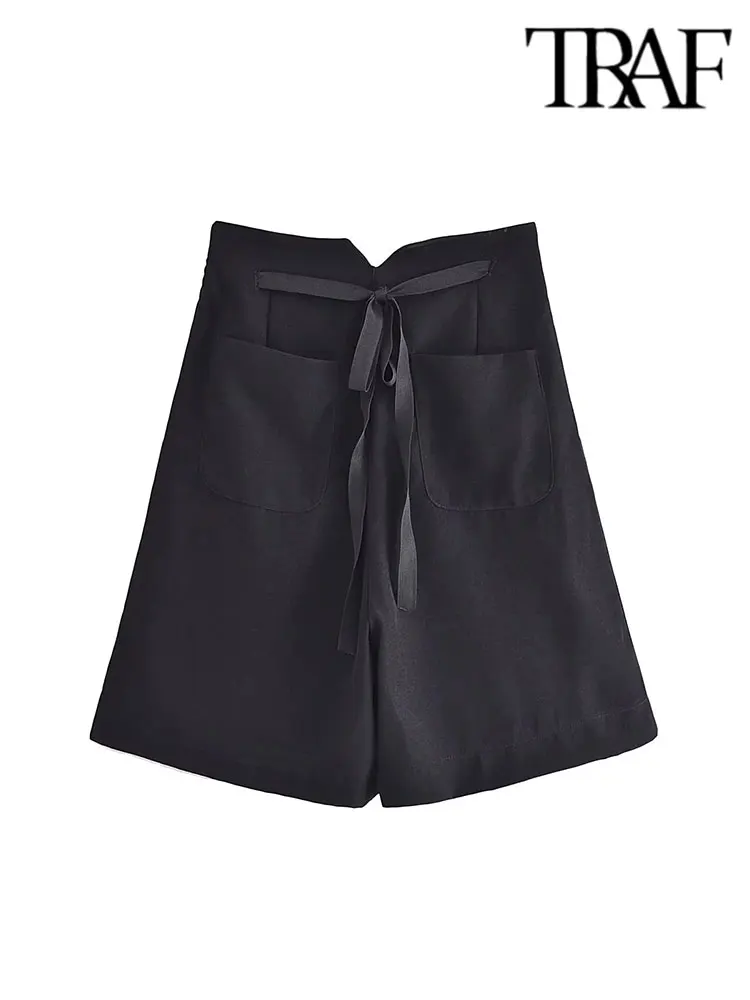 TRAF 2023 Women Summer Shorts Women Solid High Waist Pockets Female Sweet Street Shorts Clothing
TRAF 2023 Women Summer Shorts Women Solid High Waist Pockets Female Sweet Street Shorts Clothing