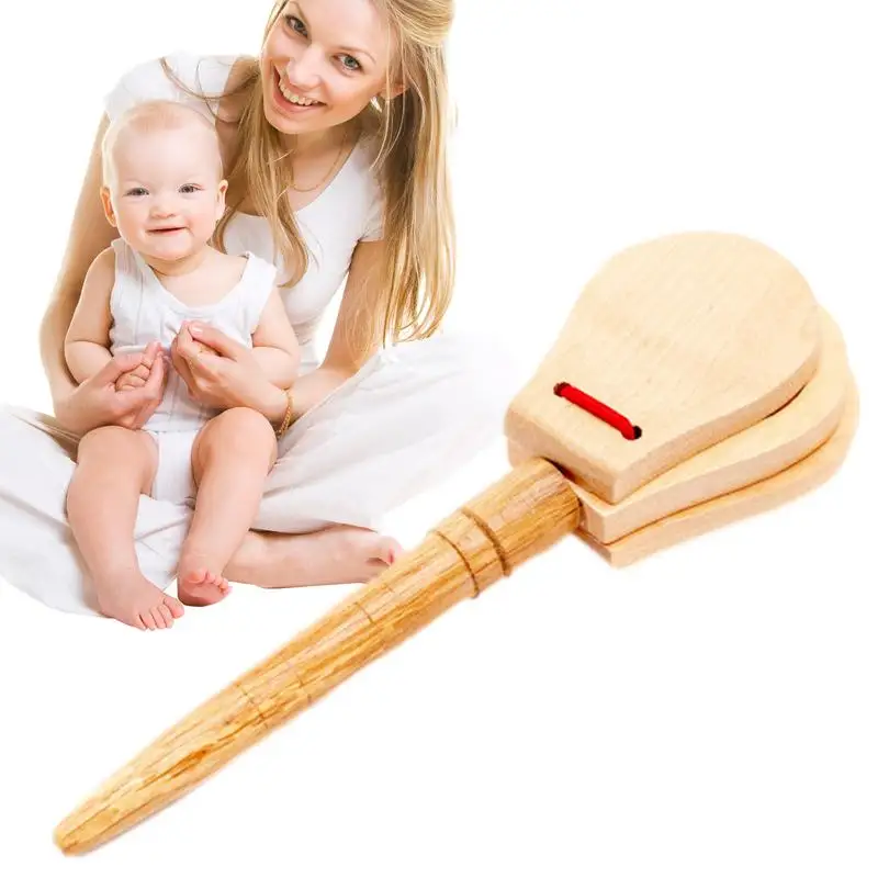 Wooden Finger Castanets 3pcs Castanets Creative Musical Instrument Wooden Clapper Board Hand Finger Castanets Portable
Wooden Finger Castanets 3pcs Castanets Creative Musical Instrument Wooden Clapper Board Hand Finger Castanets Portable