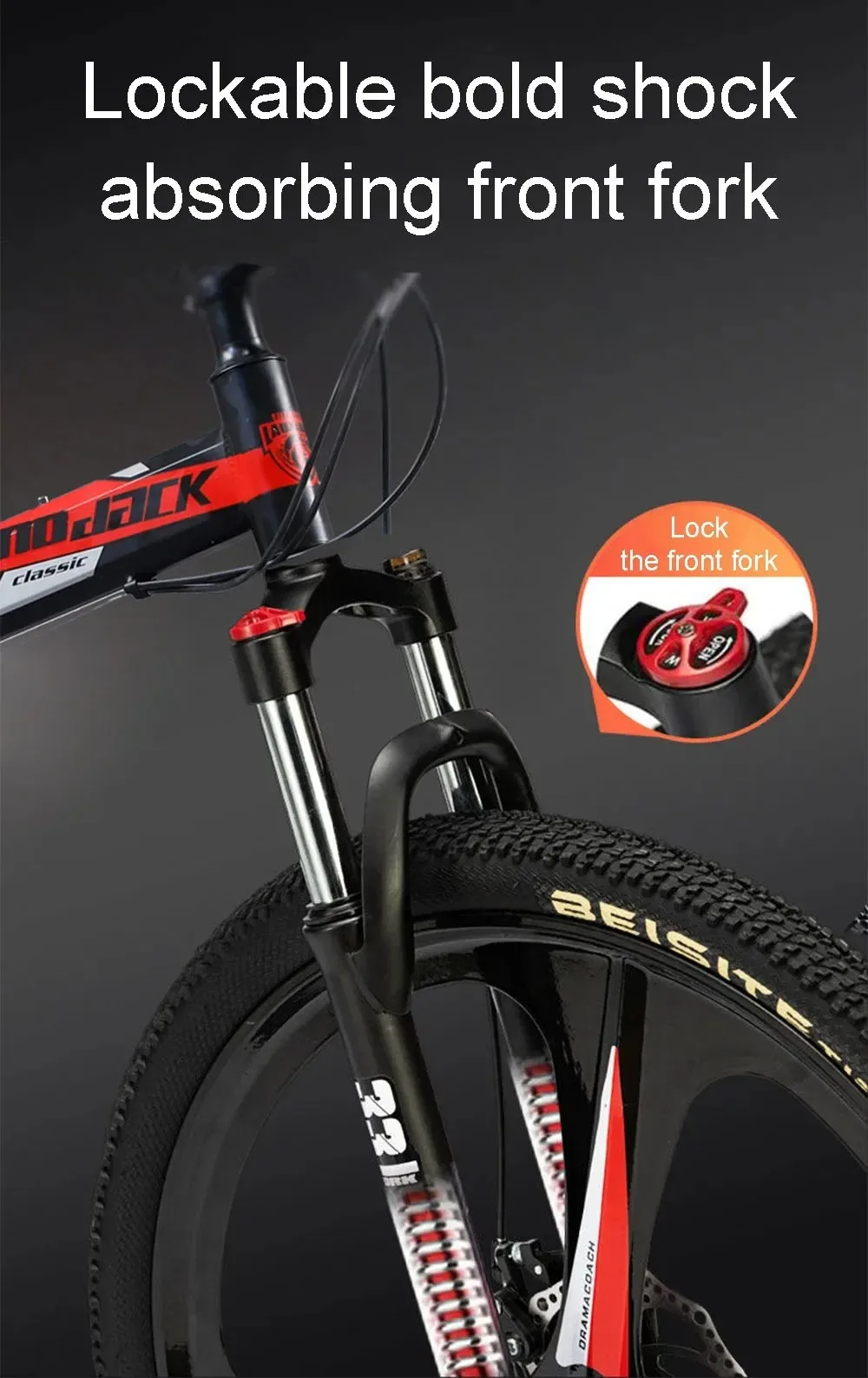 aldult MenWomen student,Portable folding bicycle,Mountain bike,Double disc brake,High carbon steel frame,26inch,21/24/27/30speed aldult MenWomen student,Portable folding bicycle,Mountain bike,Double disc brake,High carbon steel frame,26inch,21/24/27/30speed