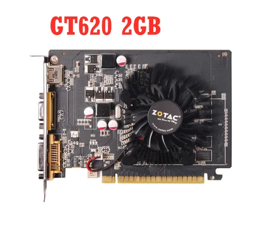 

ZOTAC GT 620 2GD3 Graphic Cards GDDR3 Video Card For nVIDIA Geforce GPU VGA Geforce GT 620 2G placa de vídeo Used