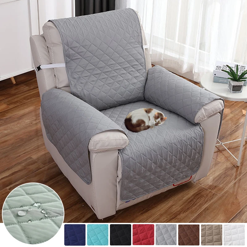 

Quilted Anti-wear Recliner Sofa Towel for Dogs Pets Kids Anti-Slip Couch Cushion Cover Armchair Furniture Slipcover Washable 1PC