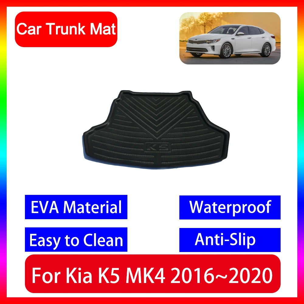 Car Trunk Mat For Kia K5 Optima JF MK4 2016 2017 2018 2019 2020 Carpet EVA Anti-slip Trunk Protective Waterproof Liner Box Pad
Car Trunk Mat For Kia K5 Optima JF MK4 2016 2017 2018 2019 2020 Carpet EVA Anti-slip Trunk Protective Waterproof Liner Box Pad
